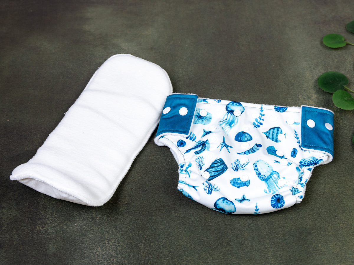Enchanting ocean-Cloth Diaper