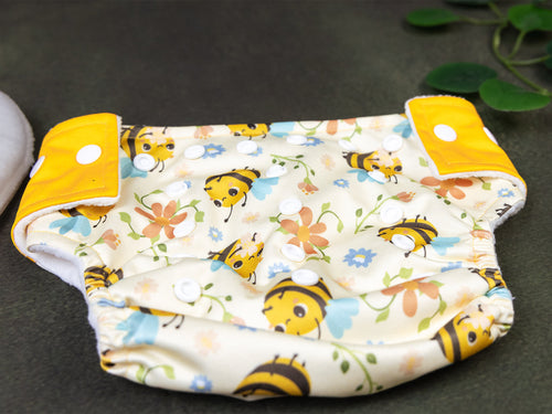 Adorable bee - Cloth Diaper